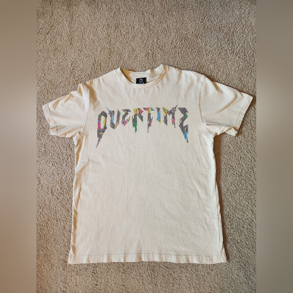 Men's Cream Overtime Tshirt
